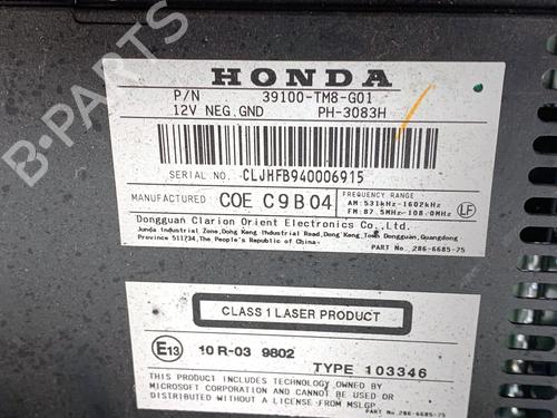 Radio HONDA INSIGHT (ZE_) 1.3 IMA (ZE2) | BP39343835E6 - Image 4