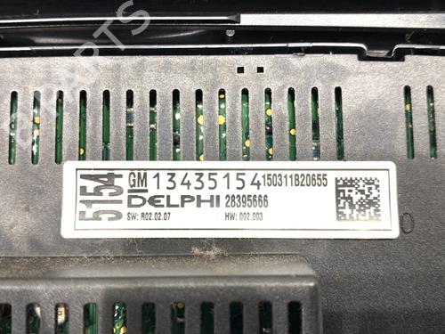 Climate control OPEL MERIVA B MPV (S10) 1.4 LPG (75) | BP39304394I5  - Image 6