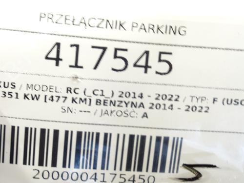 Switch LEXUS RC (_C1_) F (USC10_, USC10R) | BP39268938I30 - Image 5