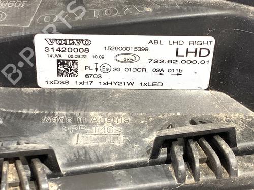 Right headlight VOLVO V40 Hatchback (525) D3 | BP39388897C29  - Image 6