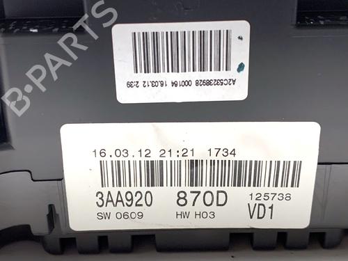 Instrument cluster VW PASSAT B7 Variant (365) 2.0 TDI | BP39308743C47 - Image 5