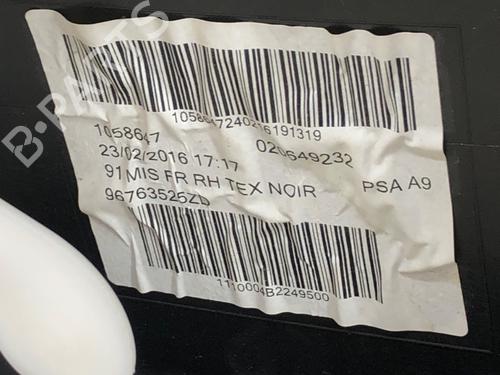Front right panel PEUGEOT 208 I (CA_, CC_) 1.6 HDi / BlueHDi 75 | BP39295301C59 - Image 7