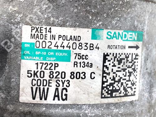 AC compressor SKODA YETI (5L) 1.4 TSI | BP39317435M34 - Image 4