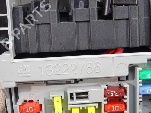 Fuse box OPEL ASTRA J (P10) 1.4 (68) | BP39269272E1 - Image 5