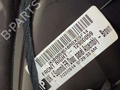 Front right panel JEEP GRAND CHEROKEE IV (WK, WK2) 3.0 CRD V6 4x4 | BP39329465C59 - Image 5
