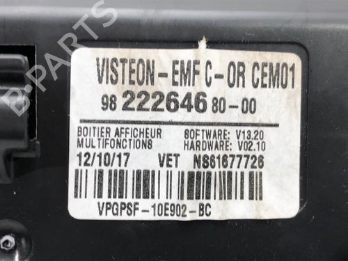 Display CITROËN C-ELYSEE (DD_) 1.6 VTi 115 (DDNFP0, DDNFP6, DDNFP9) | BP39273113C48 - Image 4