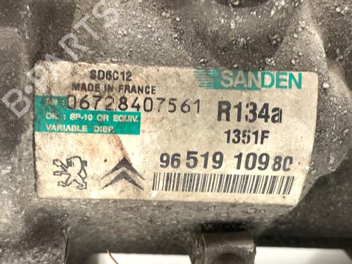 AC compressor CITROËN C4 I (LC_) 1.6 16V | BP39704352M34 - Image 7