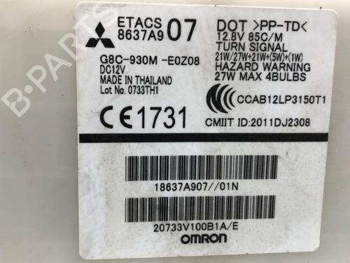 Fuse box MITSUBISHI MIRAGE / SPACE STAR VI Hatchback (A0_A) 1.0 (A05A) | BP39286120E1 - Image 5