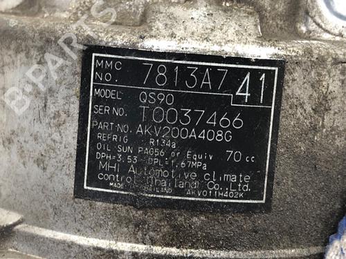 AC compressor MITSUBISHI ASX (GA_W_) 1.6 MIVEC (GA1W) | BP39377904M34 - Image 4