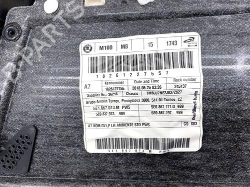 Front left panel SKODA OCTAVIA III Combi (5E5, 5E6) 2.0 TDI | BP39356101C58 - Image 5