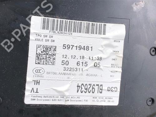 Rear left panel BMW 5 (G30, F90) 540 d xDrive | BP39286903C60 - Image 4