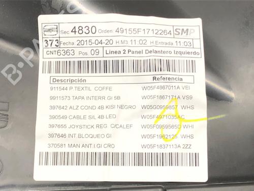 Front left panel SEAT LEON (5F1) 1.6 TDI | BP39283812C58 - Image 5