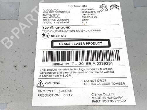Electronic module CITROËN C4 II (NC_) 1.2 THP 110 (NCHNZ6, NCHNV6) | BP39337705M83 - Image 4