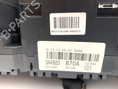 Instrument cluster VW PASSAT B7 Variant (365) 2.0 TDI | BP39365825C47  - Image 5