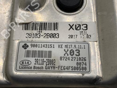 Engine control unit (ECU) KIA VENGA (YN) 1.4 CVVT | BP39301860M57 - Image 4