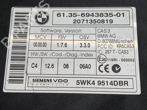 Electronic module BMW 5 Touring (E61) 530 d | BP39371695M83 - Image 4