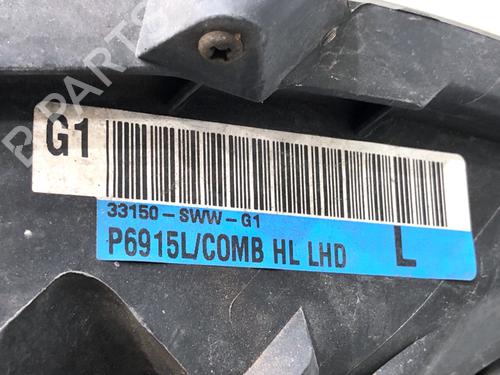 Left headlight HONDA CR-V III (RE_) 2.2 i-CTDi 4WD (RE6) | BP39314514C28  - Image 5