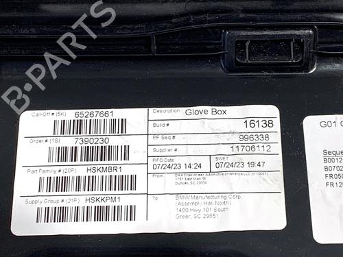 Handskerum BMW X4 (G02, F98) xDrive 20 d | BP39335918C95 - Image 6