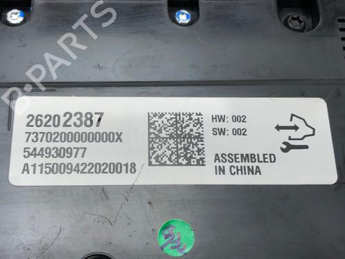 Climate control OPEL INSIGNIA A (G09) 1.8 (68) | BP39275624I5 - Image 3