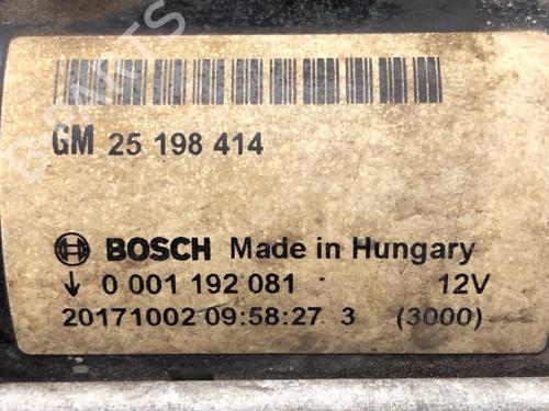 Starter OPEL ZAFIRA TOURER C (P12) 1.4 LPG (75) | BP39271146M8  - Image 5