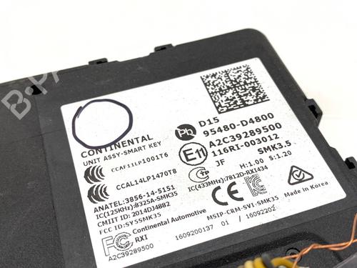 Electronic module KIA OPTIMA Sportswagon (JF) 1.7 CRDi | BP39355875M83 - Image 3
