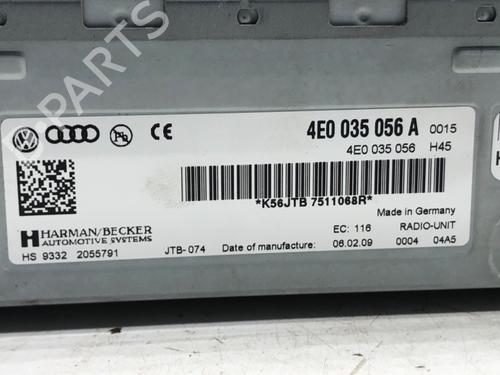 Radio AUDI A8 D3 (4E2, 4E8) 4.2 TDI quattro | BP39284526E6 - Image 4