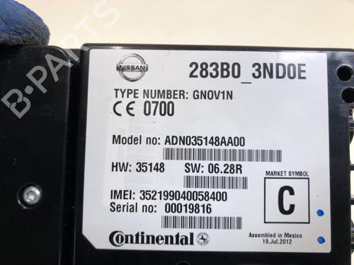 Electronic module NISSAN LEAF (ZE0) Electric | BP39302381M83 - Image 4