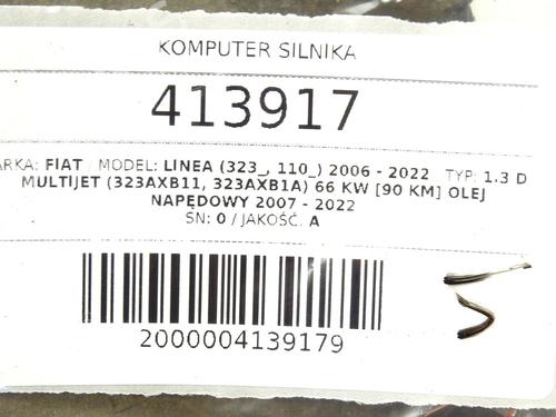 Engine control unit (ECU) FIAT LINEA (323_, 110_) 1.3 D Multijet (323AXB11, 323AXB1A) | BP39268887M57 - Image 4