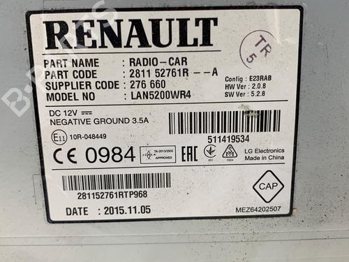 Radio DACIA DUSTER (HS_) 1.2 TCe 125 | BP39357260E6 - Image 5