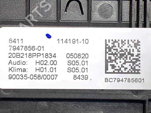 Climate control BMW 5 (G30, F90) 520 d xDrive | BP39343150I5 - Image 5
