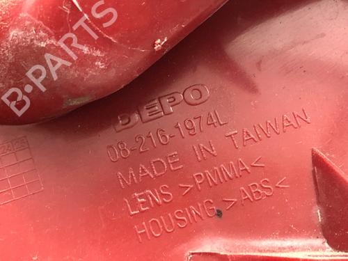 Left taillight MAZDA 2 (DE_, DH_) 1.3 (DE3FS) | BP40490351C34 - Image 5