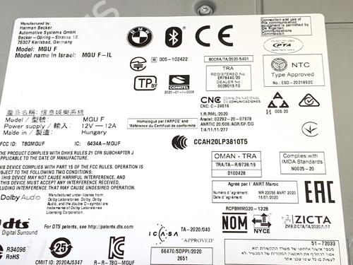 Radio BMW 5 Touring (G31) 530 e Plug-in-Hybrid xDrive | BP39344087E6 - Image 5