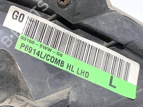 Left headlight HONDA CR-V III (RE_) 2.2 i-CTDi 4WD (RE6) | BP39322089C28 - Image 6