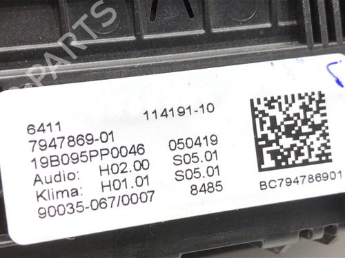 Climate control BMW 5 (G30, F90) 530 e Plug-in-Hybrid | BP39297497I5  - Image 7
