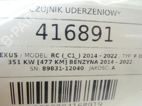 Electronic sensor LEXUS RC (_C1_) F (USC10_, USC10R) | BP39268917M84 - Image 5