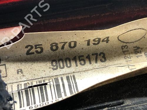 Right taillight OPEL ASTRA J Saloon 1.4 LPG (69) | BP39325587C35 - Image 4