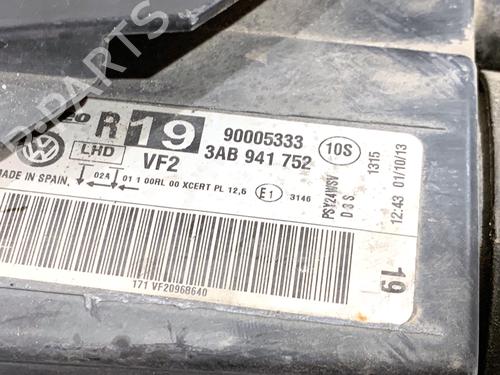Right headlight VW PASSAT B7 (362) 2.0 TDI | BP39314371C29 - Image 5