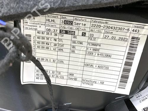 Rear left panel AUDI A7 Sportback (4KA) 45 TFSI Mild Hybrid quattro | BP39300405C60 - Image 4