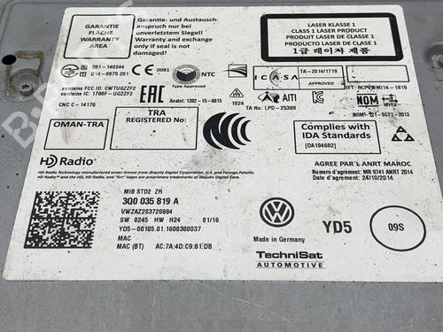 Electronic module VW GOLF VII Variant (BA5, BV5) 1.6 TDI | BP39364537M83 - Image 3