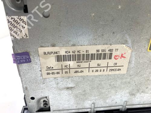 Radio PEUGEOT 607 (9D, 9U) 2.0 HDI | BP39347000E6 - Image 4
