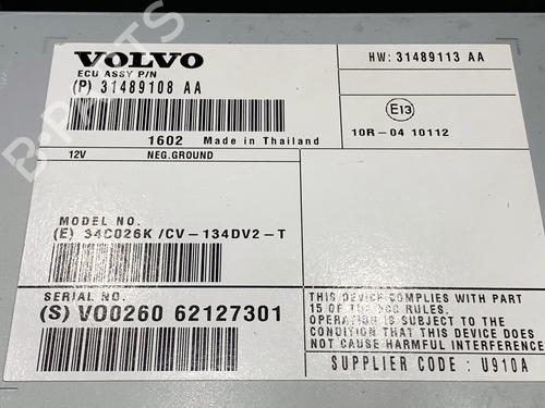 Electronic module VOLVO V40 Hatchback (525) D2 | BP39327126M83 - Image 5