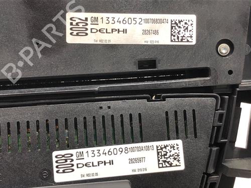 Climate control OPEL ASTRA J (P10) 1.6 (68) | BP39279184I5 - Image 5