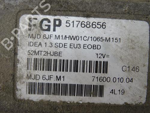 Engine control unit (ECU) FIAT IDEA (350_) 1.3 D Multijet | BP39269159M57 - Image 2